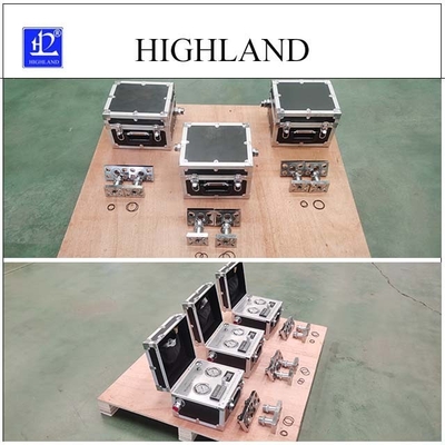 संयुक्त हार्वेस्टर कार्यक्षमता परीक्षण के लिए उच्च सटीक हाइड्रोलिक प्रवाह मीटर