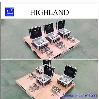 संयुक्त हार्वेस्टर कार्यक्षमता परीक्षण के लिए उच्च सटीक हाइड्रोलिक प्रवाह मीटर
