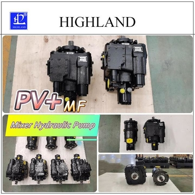 हाइलैंड 35 एमपीए रेटेड प्रेशर ट्रांजिट मिक्सर हाइड्रोलिक पंप 3200rpm गति