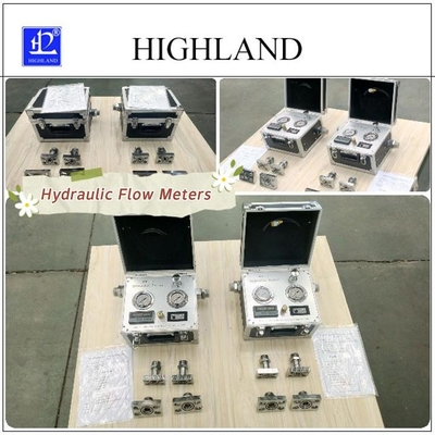 हाइड्रोलिक प्रवाह परीक्षक 500L/मिनट प्रवाह दर और -20C-150C तेल तापमान रेंज के साथ