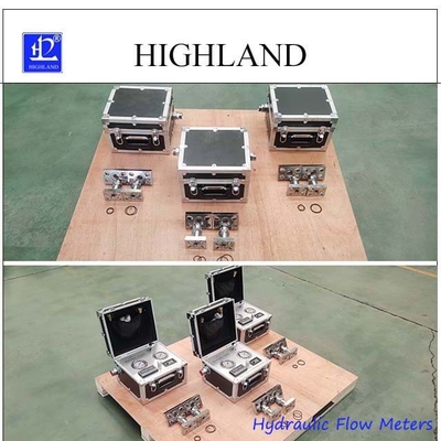 बर्फ कार संचालन के लिए उच्च दबाव हाइड्रोलिक प्रवाह मीटर