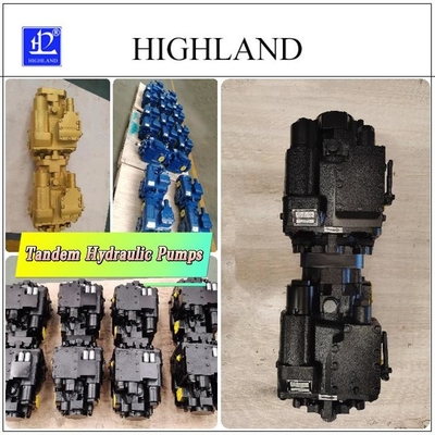मोबाइल अनुप्रयोगों के लिए कस्टम डिजाइन टैंडेम हाइड्रोलिक पंप