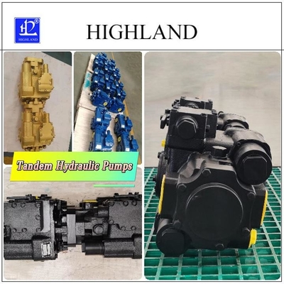 मोबाइल अनुप्रयोगों के लिए कस्टम डिजाइन टैंडेम हाइड्रोलिक पंप