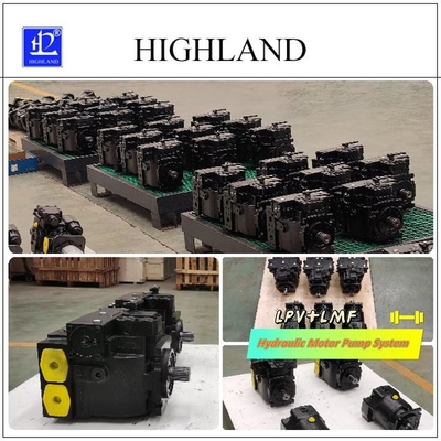 औद्योगिक मशीनरी के लिए 79KW निरंतर शक्ति हाइड्रोलिक मोटर पंप