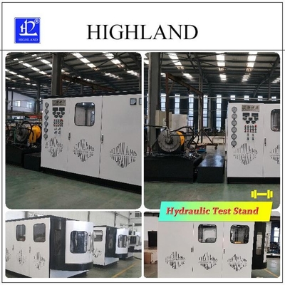 450L/मिनट प्रवाह दर खुदाई मशीनों के लिए हाइड्रोलिक परीक्षण बेंच आसान संचालन के लिए