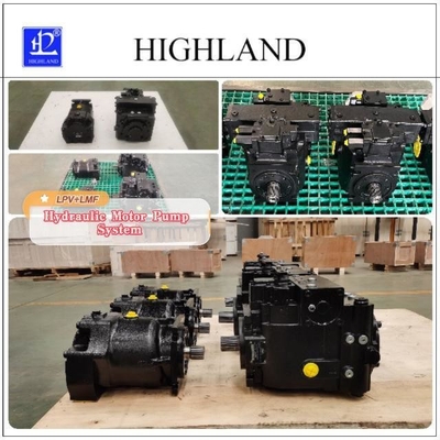 149kw कच्चा लोहा मोटर पंप प्रणाली प्लाईवुड मामले में हाइड्रोलिक घटक मैनुअल लोडिंग