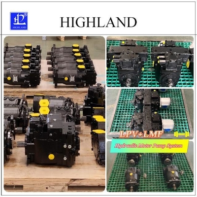 149kw कच्चा लोहा मोटर पंप प्रणाली प्लाईवुड मामले में हाइड्रोलिक घटक मैनुअल लोडिंग