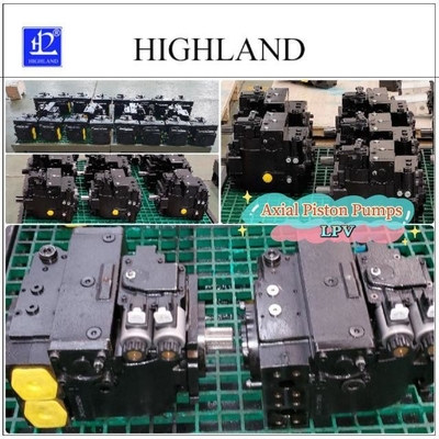 90cc/r विस्थापन कार्बन स्टील मिक्सर ट्रक हाइड्रोलिक पंप सर्वश्रेष्ठ प्रदर्शन के लिए