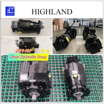 3200rpm स्पीड सीमेंट मिक्सर हाइड्रोलिक पिस्टन पंप 35Mpa नामित दबाव