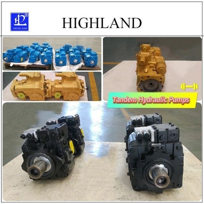 औद्योगिक आवश्यकताओं के लिए कॉम्पैक्ट और शक्तिशाली टैंडेम हाइड्रोलिक पंप