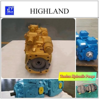 उच्च दबाव अनुप्रयोगों के लिए बंद सर्किट टैंडम हाइड्रोलिक पंप