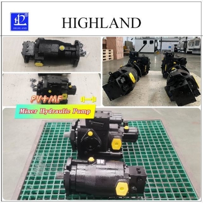 हाइड्रोलिक तेल मिक्सर ट्रक हाइड्रोलिक पंप 35Mpa नामित दबाव 3200rpm गति